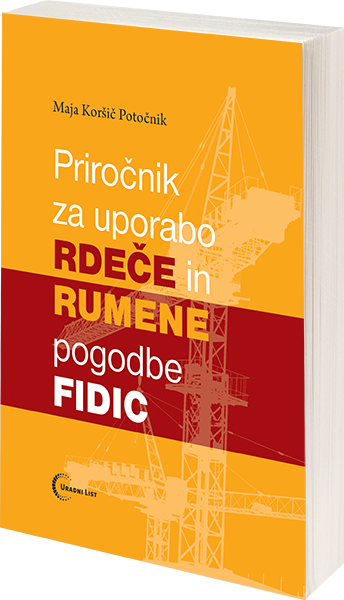 Priročnik za uporabo rdeče in rumene pogodbe FIDIC